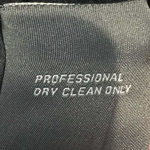 Kenneth Cole Reaction Black Wool Coat Sz 4 - Picture 7 of 8